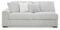 Stupendous Alloy 3-Piece Sectional and Ottoman - Ornate Home