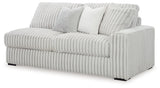 Stupendous Alloy 3-Piece Sectional and Ottoman - Ornate Home