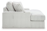 Stupendous Alloy 3-Piece Sectional and Oversized Chaise (Online Special Price) - Ornate Home