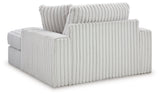 Stupendous Alloy 3-Piece Sectional and Oversized Chaise (Online Special Price) - Ornate Home