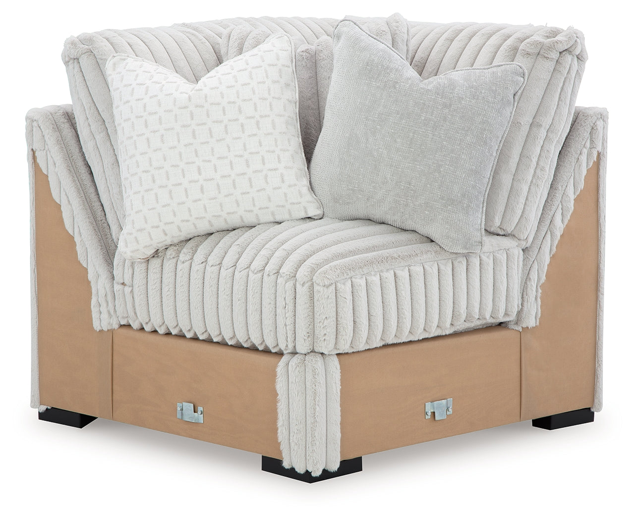 Stupendous Alloy 3-Piece Sectional and Oversized Chaise (Online Special Price) - Ornate Home