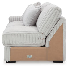 Stupendous Alloy 4-Piece Sectional, Oversized Chaise and Ottoman - Ornate Home