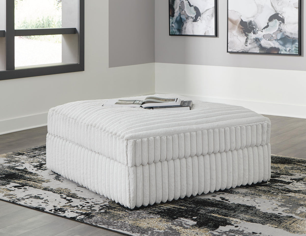 Stupendous Alloy 4-Piece Sectional, Oversized Chaise and Ottoman - Ornate Home