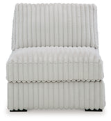 Stupendous Alloy 4-Piece Sectional and Oversized Accent Ottoman (Online Special Price) - Ornate Home