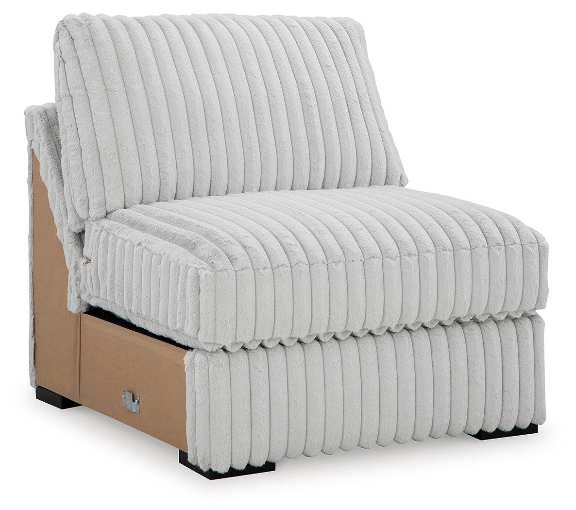 Stupendous Alloy 4-Piece Sectional and Oversized Accent Ottoman (Online Special Price) - Ornate Home