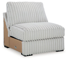 Stupendous Alloy 4-Piece Sectional and Oversized Accent Ottoman - Ornate Home
