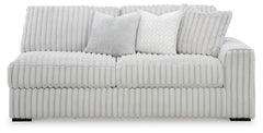 Stupendous Alloy 4-Piece Sectional and Oversized Accent Ottoman - Ornate Home