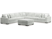 Stupendous Alloy 5-Piece Sectional and Ottoman (Online Special Price) - Ornate Home