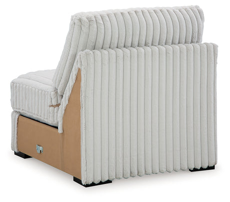 Stupendous Alloy 5-Piece Sectional and Ottoman - Ornate Home