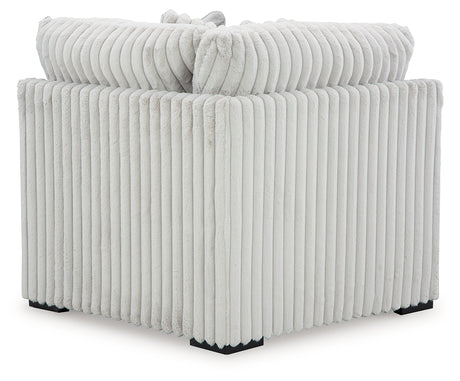 Stupendous Alloy 5-Piece Sectional and Ottoman - Ornate Home