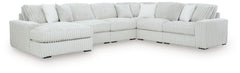 Stupendous Alloy 6-Piece Sectional with Chaise - Ornate Home
