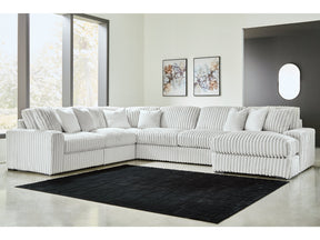 Stupendous Alloy 6-Piece Sectional with LAF Chaise - Ornate Home