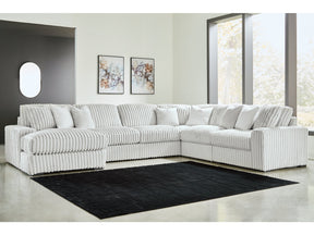 Stupendous Alloy 6-Piece Sectional with RAF Chaise (Online Special Price) - Ornate Home