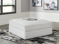 Stupendous Alloy Corduroy Oversized Accent Ottoman - Ornate Home