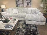 Stupendous Alloy Corduroy 2-Piece RAF Chaise Sectional - Ornate Home
