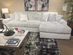 Stupendous Alloy Corduroy 2-Piece RAF Chaise Sectional - Ornate Home