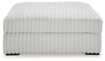 Stupendous Alloy Corduroy Oversized Accent Ottoman - Ornate Home