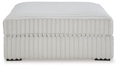 Stupendous Alloy Corduroy Oversized Accent Ottoman - Ornate Home