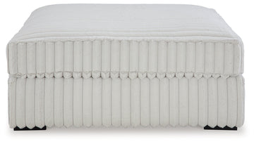 Stupendous Alloy Corduroy Oversized Accent Ottoman - Ornate Home