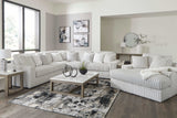 Stupendous Alloy Corduroy Symmetrical Sectional Living Room Set / 3pc (Online Special Price) - Ornate Home