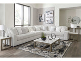 Stupendous Alloy Corduroy Symmetrical Sectional Living Room Set / 4pc - Ornate Home