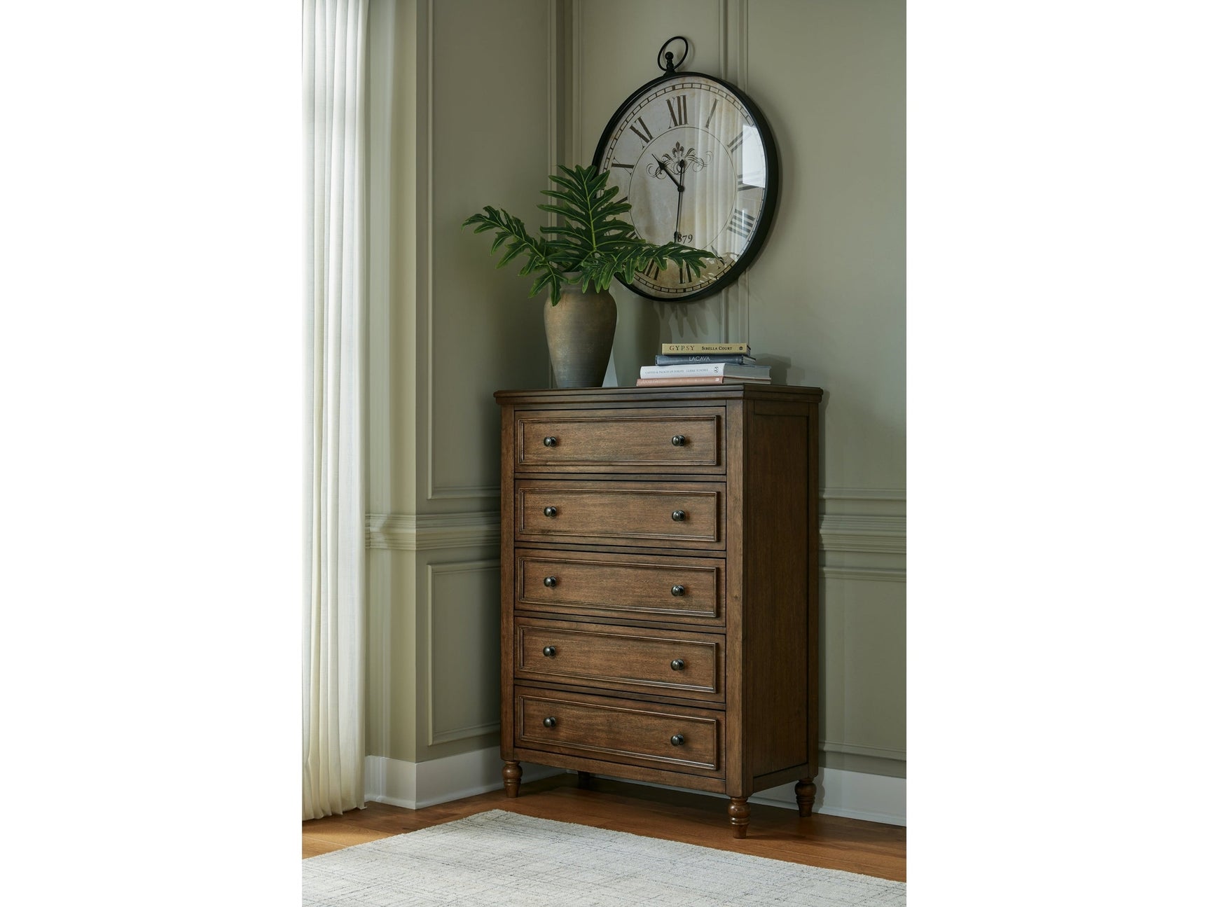 Sturlayne Brown Chest of Drawers - Ornate Home