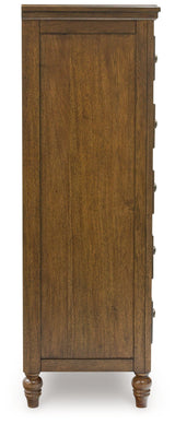 Sturlayne Brown Chest of Drawers - Ornate Home