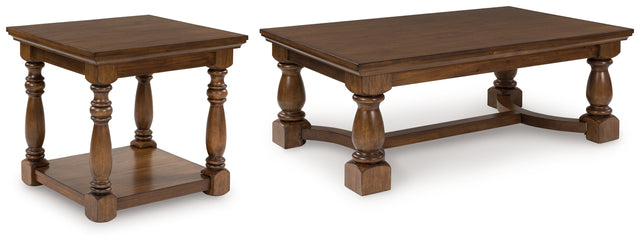 Sturlayne Brown Coffee Table and End Table (Online Special Price) - Ornate Home