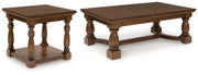 Sturlayne Brown Coffee Table and End Table - Ornate Home
