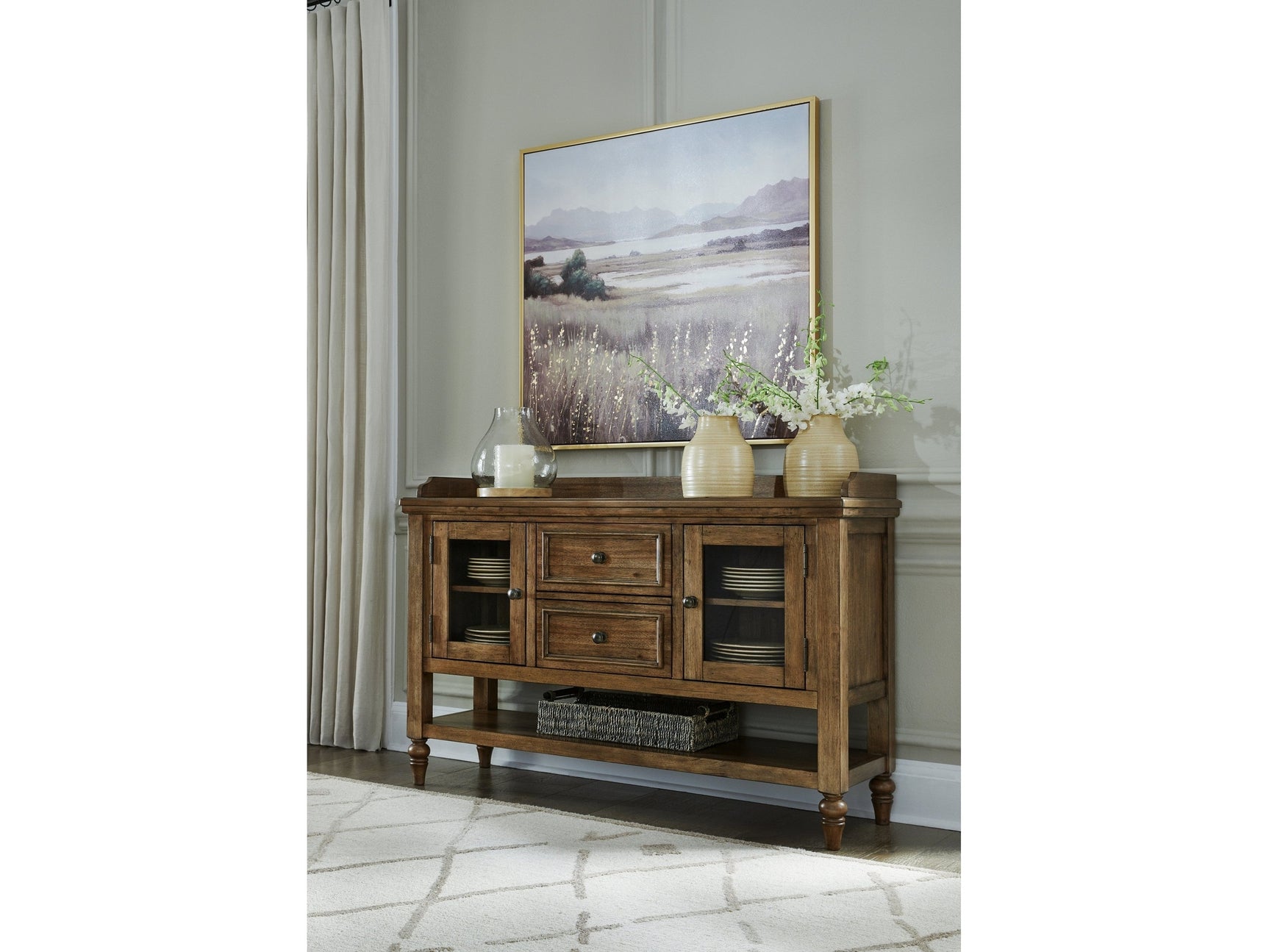 Sturlayne Brown Dining Server (Online Special Price) - Ornate Home