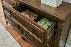 Sturlayne Brown Dresser - Ornate Home
