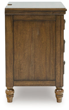 Sturlayne Brown Nightstand - Ornate Home