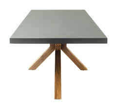 Suan Gray Rectangular Dining Table - Ornate Home