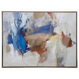Subtle Nuances Multicolor Framed Abstract Art - Ornate Home