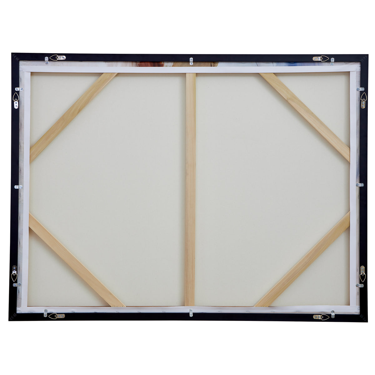 Subtle Nuances Multicolor Framed Abstract Art - Ornate Home
