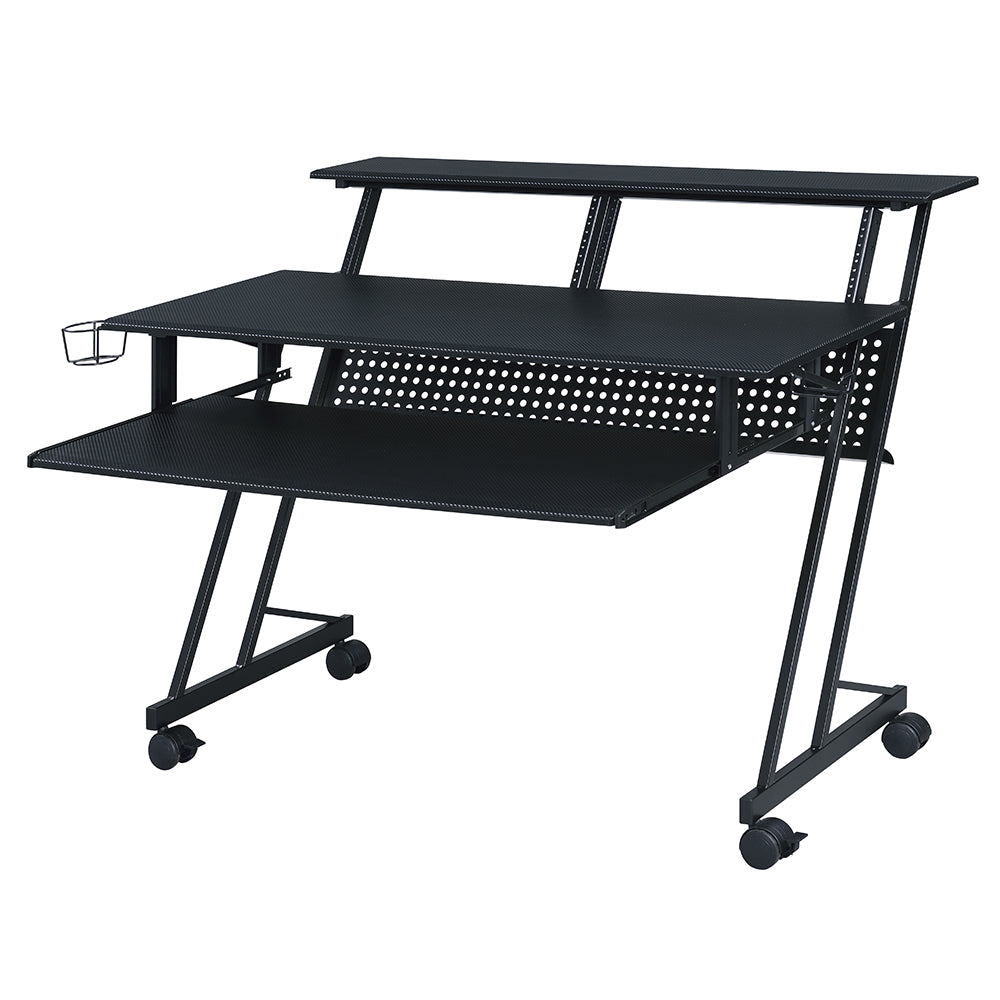 Suitor Black Computer Desk - Ornate Home