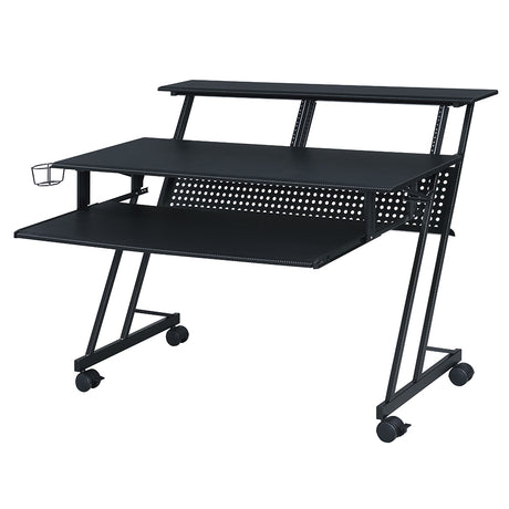 Suitor Black Computer Desk - Ornate Home