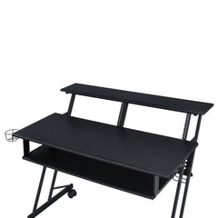 Suitor Black Computer Desk - Ornate Home
