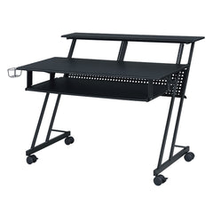 Suitor Black Computer Desk - Ornate Home