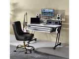 Suitor White & Black Computer Desk - Ornate Home