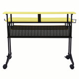 Suitor Yellow & Black Computer Desk - Ornate Home