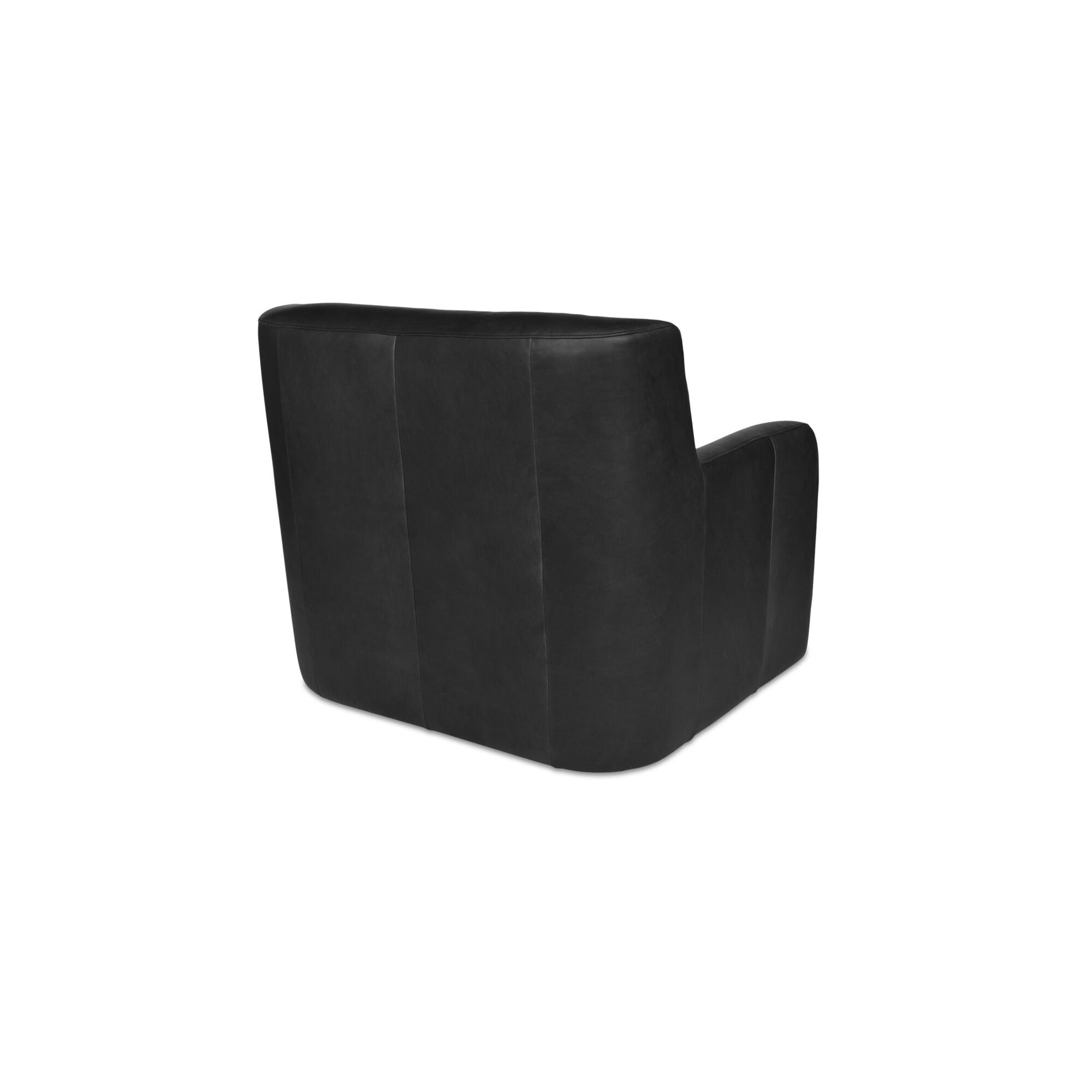 Sullivan Black Swivel Chair - Ornate Home