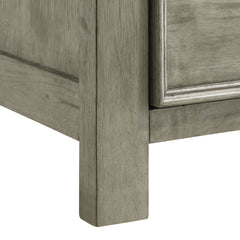 Sullivan Drift Grey 3-Drawer Nightstand - Ornate Home