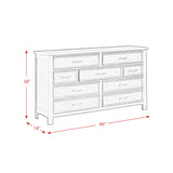 Sullivan Drift Grey 5-Piece King Storage Bedroom Set with 2 Nightstands, Dresser & Chest - Ornate Home