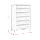 Sullivan Drift Grey 5-Piece Queen Storage Bedroom Set - Ornate Home
