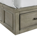 Sullivan Drift Grey 5-Piece Queen Storage Bedroom Set with 2 Nightstands, Dresser & Chest