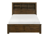 Sullivan Oak Eastern King Platform Bed - Ornate Home