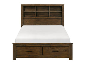 Sullivan Oak Queen Platform Bed - Ornate Home