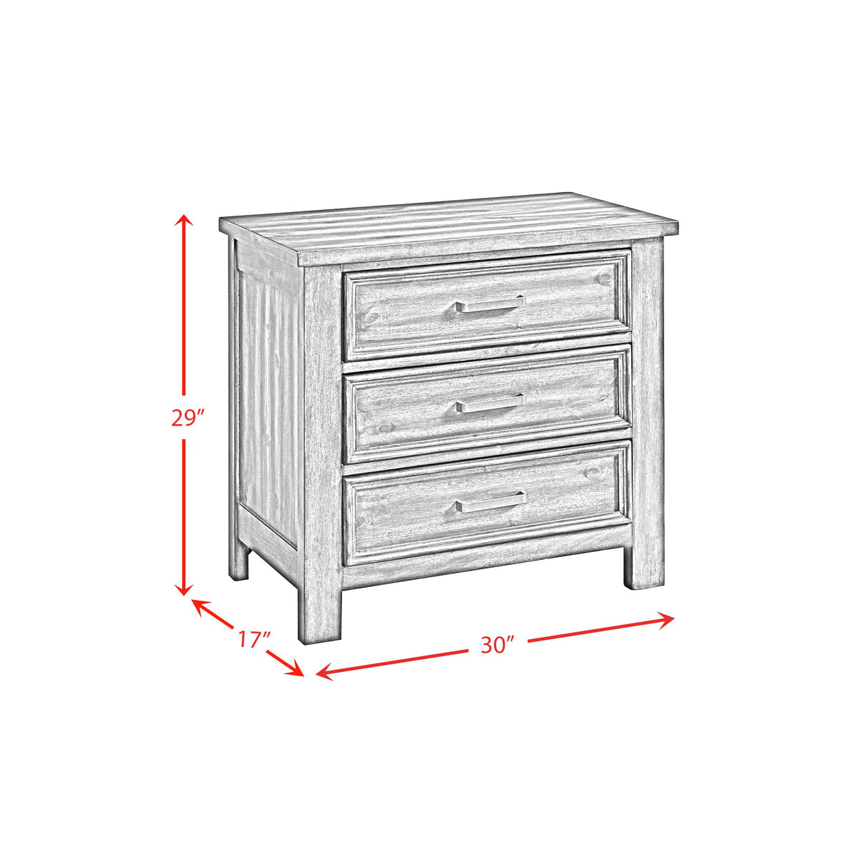 Sullivan Rich Cherry 5-Piece Queen Storage Bedroom Set with 2 Nightstands, Dresser & Chest - Ornate Home