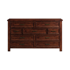 Sullivan Rich Cherry 9-Drawer Dresser - Ornate Home
